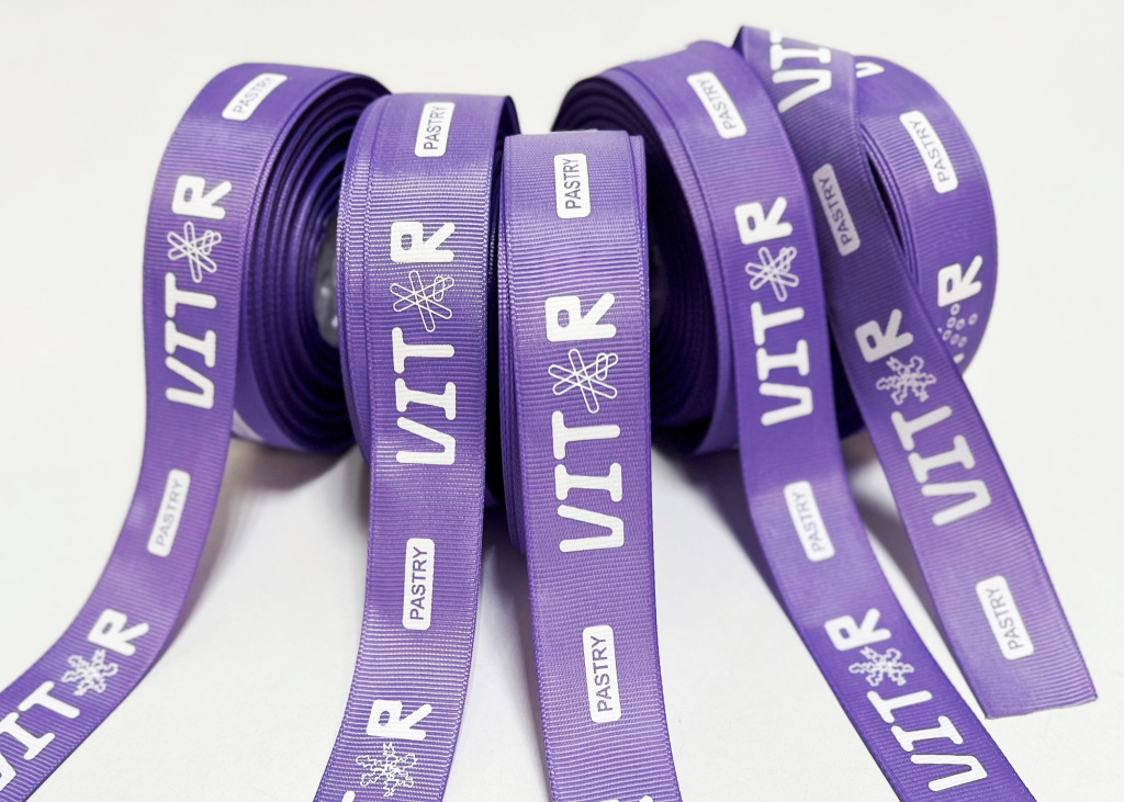 Преміальні репсові стрічки з друком для вашого бренду